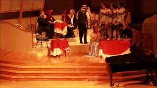 Part I of Act II of Opera La Bohème Performed by the Repertory Opera Company