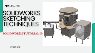 Solidworks Tutorial 09: Solidworks Sketching Techniques, #solidworks,#innovation,#learning,#cad