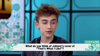 Johnny Orlando on ET Canada's Facebook live show! 😍