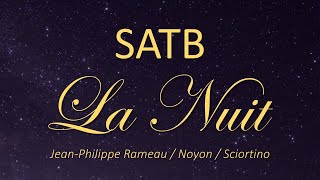 La Nuit   SATB