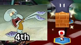 Mario Party DS is UNFORGIVING...