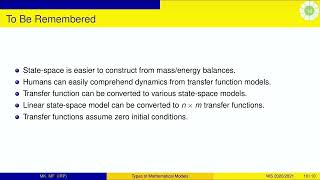 TAR1 20230926 Introduction to the course, motivation for automatic control, process modelling