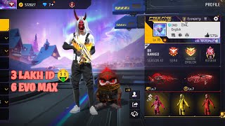 6 EVO GUN MAX AND 6 LAKH LIKE IN THIS ID CRAZY ID COLLECTION 🤑