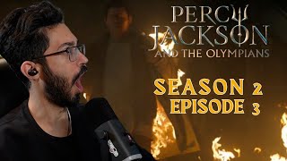 THEY PUT HIM ON FIRE | Percy Jackson Live Action S2 E3 Reactions (Spoilers)
