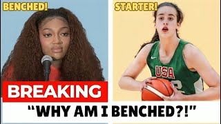 Angel Reese ERUPTS After Being BENCHED From Team USA While Caitlin Clark Gets the START!