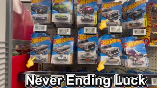New Hot Wheels Loaded Out Here At This Location. Lucky Day Hot Wheel Hunting