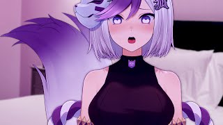When i stream ASMR, i lost my voice 👄💜 ASMR,Kisses,Mouth Sounds, Heartbeat,Good girl,Whispering