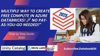 10.Create Free Compute in Azure Databricks in Multiple way! 🚀 No Pay-As-You-Go Needed Guide 2025