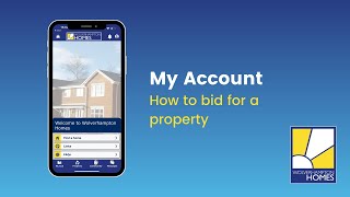 How to bid for properties in My Account