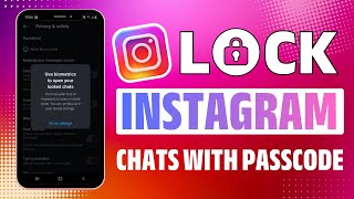 How to Lock Instagram Chats 🔐 | Protect Instagram DMs with Passcode | Hide & Secure Messages
