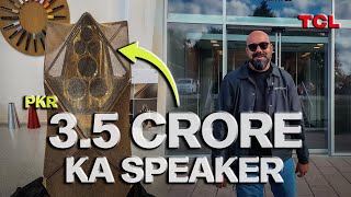 3.5 Crore ka Speaker in Denmark | TCL x Bang & Olufsen | Junaid Akram
