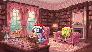 Bluey Cozy Classic Library 📚✨ Calming Lofi Beats for Study, Focus, Peaceful Reading, Classroom Music