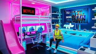 I Built a Brother & Sisters Dream Bedroom!