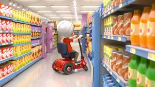 Grandpa's  Scootin’ Through the Aisles! 🤠 | Funny Country Comedy Song | Front Porch Funnies