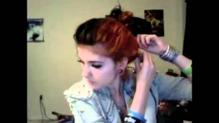 Messy Bun Tutorial with Ghost Town! :3