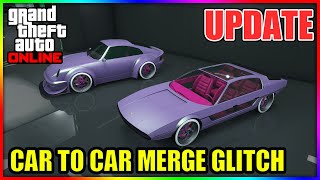 GTA 5 CAR TO CAR MERGE GLITCH AFTER PATCH 1.66! F1/BENNY'S WHEELS ON ANY CAR! XBOX/PSN