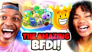 BFDI IS GETTING BETTER AND BETTER! | BFDI S1 EPISODES 3-5 REACTION