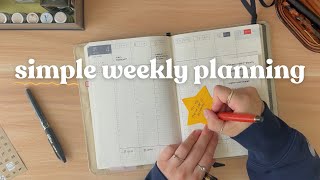 Plan With Me ✨ My Minimal Hobonichi Cousin Planner Routine