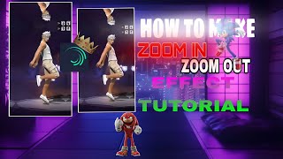 HOW TO MAKE 🤔 ZOOM IN ZOOM OUT EFFECT😁FULL VIDEO WATCH🥰 #alightmotion #tutorial