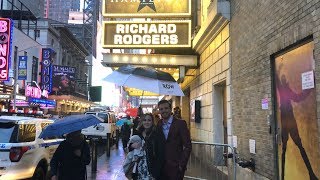 Nicole Stringer's Front Row Experience:  Hamilton Live on Broadway