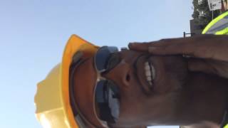 Funny😂 caught on tape gay roofing 👀skid