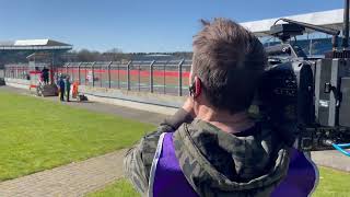 Silverstone Camera Crew - Panasonic P2 Live Broadcast