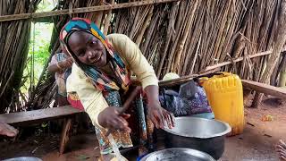 Village Style Pilau Cooking 🍛 | Traditional Recipe Over Firewood
