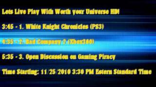 Come Join worth Your Universe HD on 11 - 25 - 10~