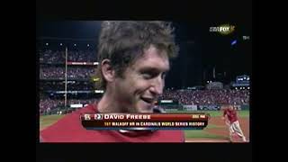 2011 WS Game 6 DAVID FREESE Magic
