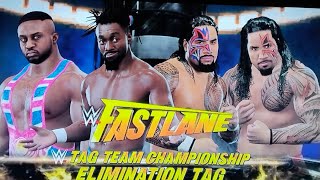 BLOOD LINE (USOS) VS THE NEW DAY🤯 FOR WWE TAG TEAM CHAMPIONS 😎 