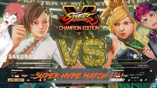 I'M SO HYPED TO THIS MATCH SOOO CLOSEEE !!! Street Fighter V w/ @Riksa Dhirendra【NIJISANJI ID】