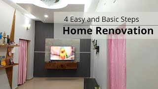 4 Easy and Basic Way to Renovate a House