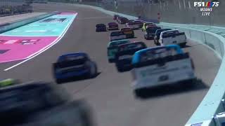 Hailie Deegan Colby Howard Crash - 2023 NASCAR Truck Series at Homestead