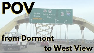 Driving Around Pittsburgh Series (Dormont to West View)