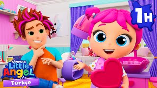 🧴 Saçımızı Böyle Yıkarız | Little Angel | Çocuk Çizgi Filmleri | Moonbug Kids Türkçe