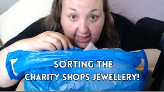 Nipped In To Tesco - Sorting The Charity Shops Jewellery - Is That A Gold Ring?!