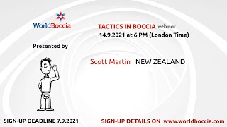 TACTICS IN BOCCIA