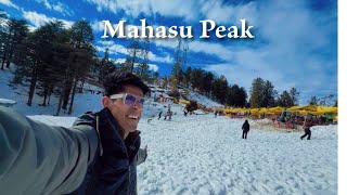 Itni Baraf Shimla mai 🥶Kufri Mahasu peak |  Snow activities Adventure fun ek saath | Tourist spot
