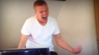 Crazy office freakout FAIL