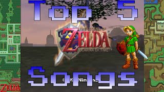 Top 5 Zelda Ocarina of Time Songs - Karsty5