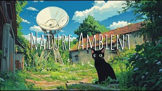 Ghibli-Inspired Lost City – Lo-Fi Beats from an Abandoned World | Chill & Study Playlist
