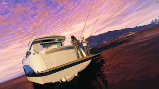 GTA V - VIDA REAL: EP07 Fui Pescar Com o Delax No Meu Iate.