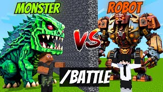 MINECRAFT MOB BATTLE GONE WRONG 😱