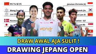 JAPAN OPEN 2026 DRAW #japanopen2026