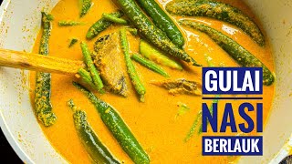 Gulai Nasi Berlauk Ikan Tongkol Hitam