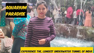 Aquarium Paradise Bangalore | Snow City & Fun World Water Park | Underwater Tunnel & Mermaid Show