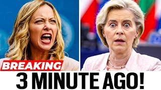 Italy Pushes Back: Meloni Challenges Von Der Leyen’s EU Stance