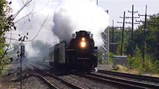 NKP 765 Steam in the Valley 2018 deadhead, runbys and extras