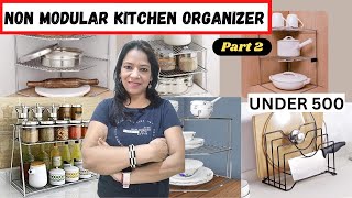 Top 5 Non Modular Kitchen Organizer | Kitchen Organizer | Items for Non Modular Kitchen | Amazon