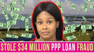 She STOLE $34Million!! PPP loan fraud | Jamaican Woman SCAMMED U.S. Govt. Then DISSAPPEARS!!
